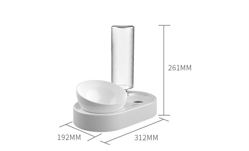 Double Bowl Automatic Drinking Dog/Cat Bowl