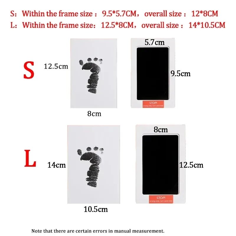 Cat Dog or Baby Footprint Handprint Pad